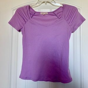 3 for $10! Violet lilac soft pastel spring top